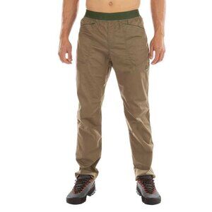 New men's XXS La Sportiva Roots Pants in Turtle / Forest